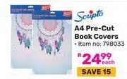 Game Scripto A4 Pre-Cut Book Covers (798033)-Each offer
