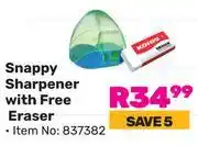 Game Kores Snappy Sharpener With Free Eraser (837382) offer