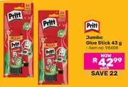 Game Pritt Jumbo Glue Stick 98408-43g Each offer