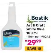 Game Bostik Art & Craft White Glue 190242-100ml offer