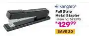 Game Kangaro Full Strip Metal Stapler (592293) offer
