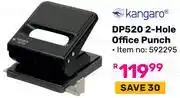 Game Kangaro DP520 2-Hole Office Punch (592295) offer