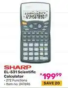 Game Sharp EL-531 Scientific Calculator (247696) offer