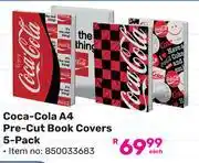 Game Coca-Cola A4 Pre-Cut Book Covers (5-Pack) 850033683-Each offer