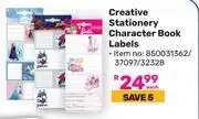 Game Creative Stationery Character Book Labels 850031362/37097/32328-Each offer