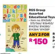 Game RGS Group Assorted Educationer Toys-For Any 2 offer