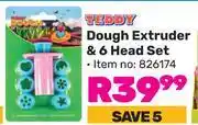 Game Teddy Dough Extruder & 6 Head Set 826174 offer