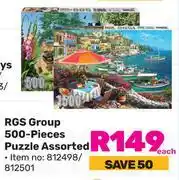 Game RGS Group 500-Pieces Puzzle Assorted-Each offer