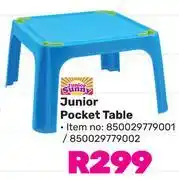 Game Sunny Junior Pocket Table 850029779001/850029779002 offer