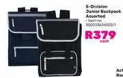 Game 5-Division Junior Backpack Assorted 850033636002/1-Each offer