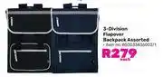 Game 3-Division Flapover Backpack Assorted 850033836002/1-Each offer