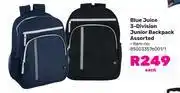 Game Blue Juice 3-Division Junior Backpack Assorted 850033576001/1-Each offer
