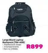 Game Tosca Large Black Laptop Backpack 756-60B offer