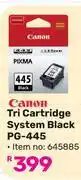 Game Canon Tri Cartridge System (Black) PG-445 offer