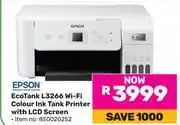 Game Epson EcoTank L3266 Wi-Fi Colour Ink Tank Printer With LCD Screen 850020252 offer