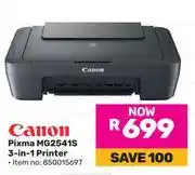 Game Canon Pixma MG2541S 3-In-1 Printer 850015697 offer