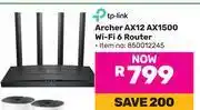 Game TP-Link Archer AX12 AX1500 Wi-Fi Router 850012245 offer