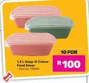 Game Otima 1.2Ltr Snap-it Colour Food Saver 778441-For 10 offer