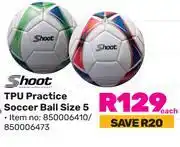 Game Shoot TPU Practice Soccer Ball (Size 5)-Each offer