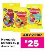 Game Maynards Sweets Assorted-For 2 x 60gm offer