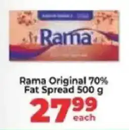Food Lover's Market Rama Original 70% Fat Spread offer