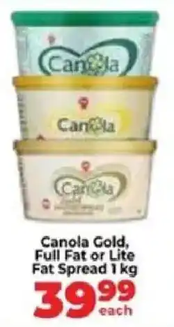Food Lover's Market Canola Gold, Full Fat or Lite Fat Spread offer