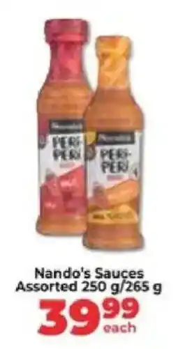 Food Lover's Market Nando's Sauces Assorted offer