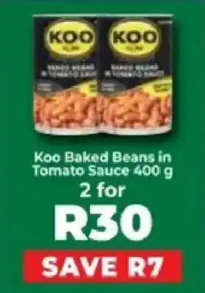 Food Lover's Market Koo Baked Beans in Tomato Sauce offer