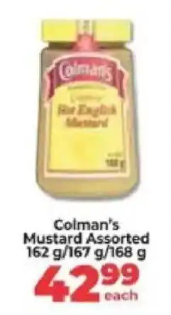 Food Lover's Market Colman's Mustard Assorted offer