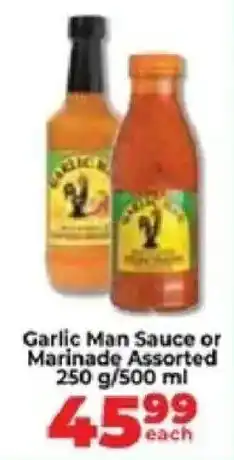 Food Lover's Market Garlic Man Sauce or Marinade Assorted offer