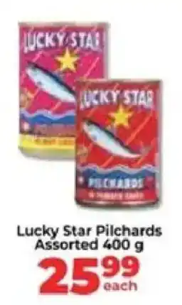 Food Lover's Market Lucky Star Pilchards Assorted offer