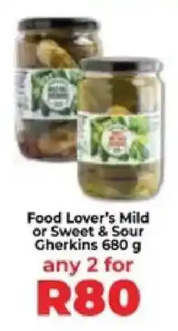 Food Lover's Market Food Lover's Mild or Sweet & Sour Gherkins offer
