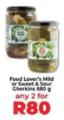 Food Lover's Market Food Lover's Mild or Sweet & Sour Gherkins offer