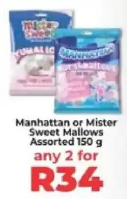 Food Lover's Market Manhattan or Mister Sweet Mallows Assorted offer