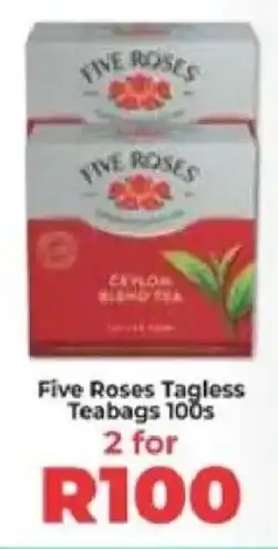 Food Lover's Market Five Roses Tagless Teabags offer