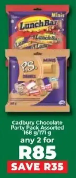 Food Lover's Market Cadbury Chocolate Party Pack Assorted offer