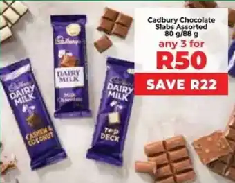 Food Lover's Market Cadbury Chocolate Slabs Assorted offer