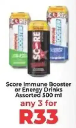 Food Lover's Market Score Immune Booster or Energy Drinks Assorted offer