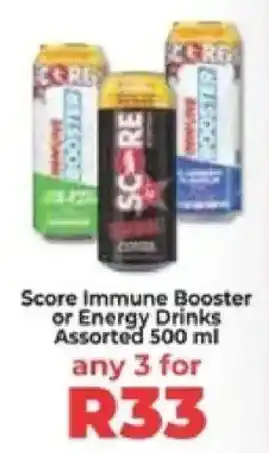Food Lover's Market Score Immune Booster or Energy Drinks Assorted offer