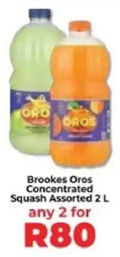 Food Lover's Market Brookes Oros Concentrated Squash Assorted offer