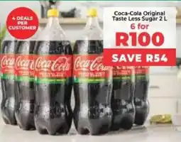 Food Lover's Market Coca-Cola Original Taste Less Sugar offer