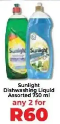 Food Lover's Market Sunlight Dishwashing Liquid Assorted offer