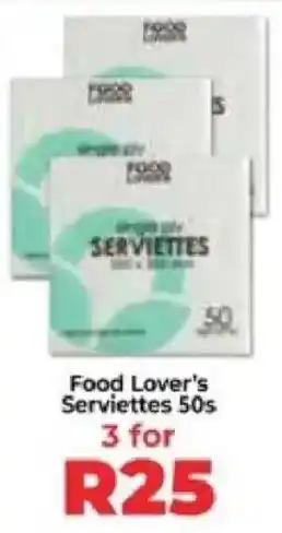 Food Lover's Market Food Lover's Serviettes offer