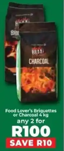 Food Lover's Market Food Lover's Briquettes or Charcoal offer