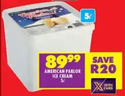 Shoprite American parlor ice cream offer