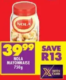 Shoprite Nola mayonnaise offer