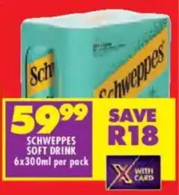Shoprite Schweppes soft drink offer
