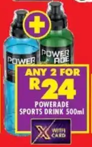 Shoprite Powerade sports drink offer