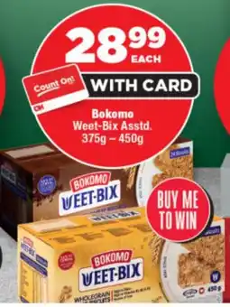 OK Foods Bokomo Weet-Bix Asstd offer