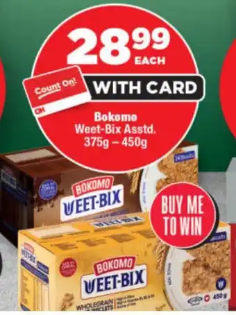 Bokomo Weet-Bix Asstd